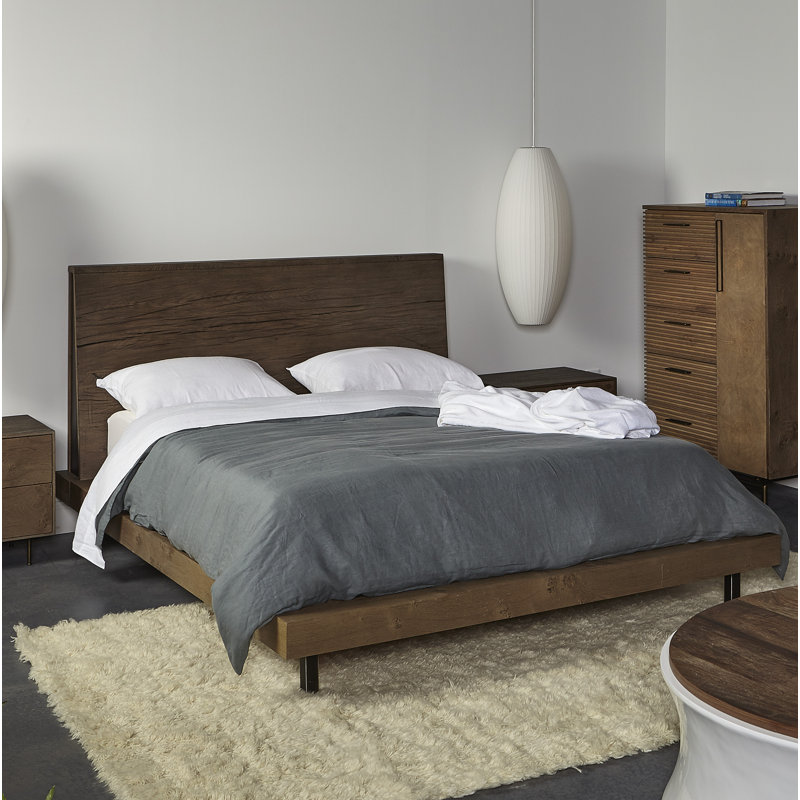 Thomas Bina Solid Wood Bed, Queen