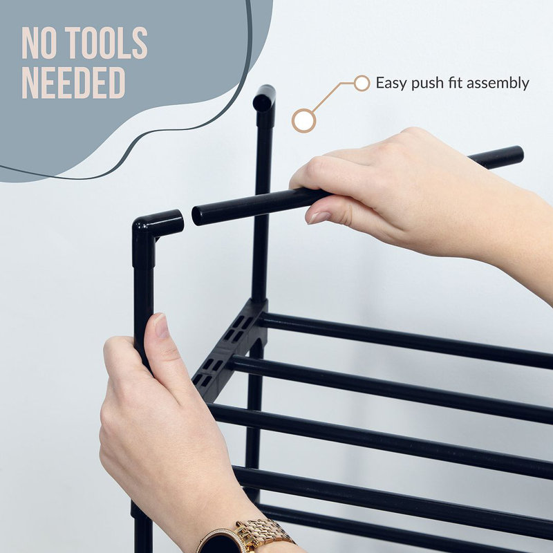 12 Pair Shoe Rack