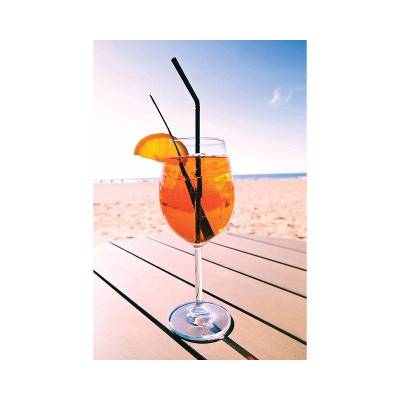 Good Times by Beli - Wrapped Canvas Print, 20.32 cm H x 30.48 cm W