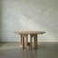 Kirill Round Solid Oak Dining Table