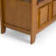 Banc de rangement en bois massif Amherst-121977459