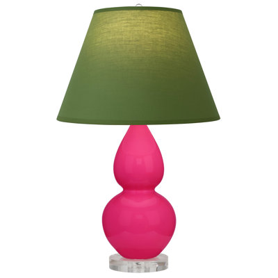 Petite lampe d'appoint à double gourde