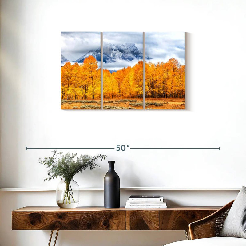 Alvord Golden Teton Autumn, H 20 po x l 33 po