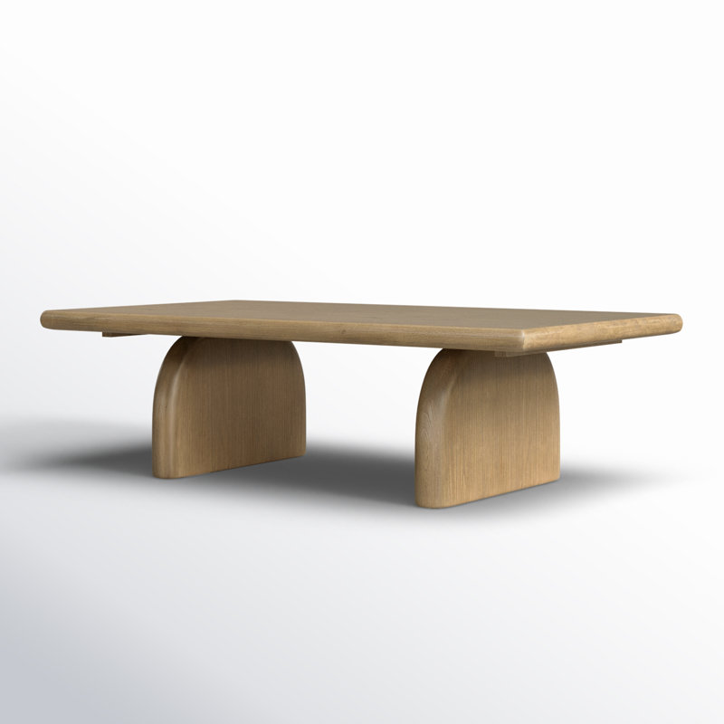 Fen Solid Wood Single Coffee Table