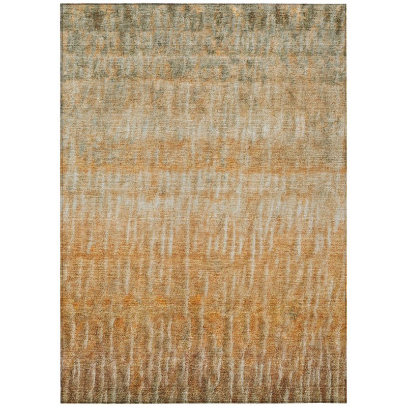 Machine Washable Indoor/Outdoor Matteson ACN2317 Casual Rug, Rectangle 10' x 14'