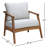 Akiva Patio Chair with Cushions