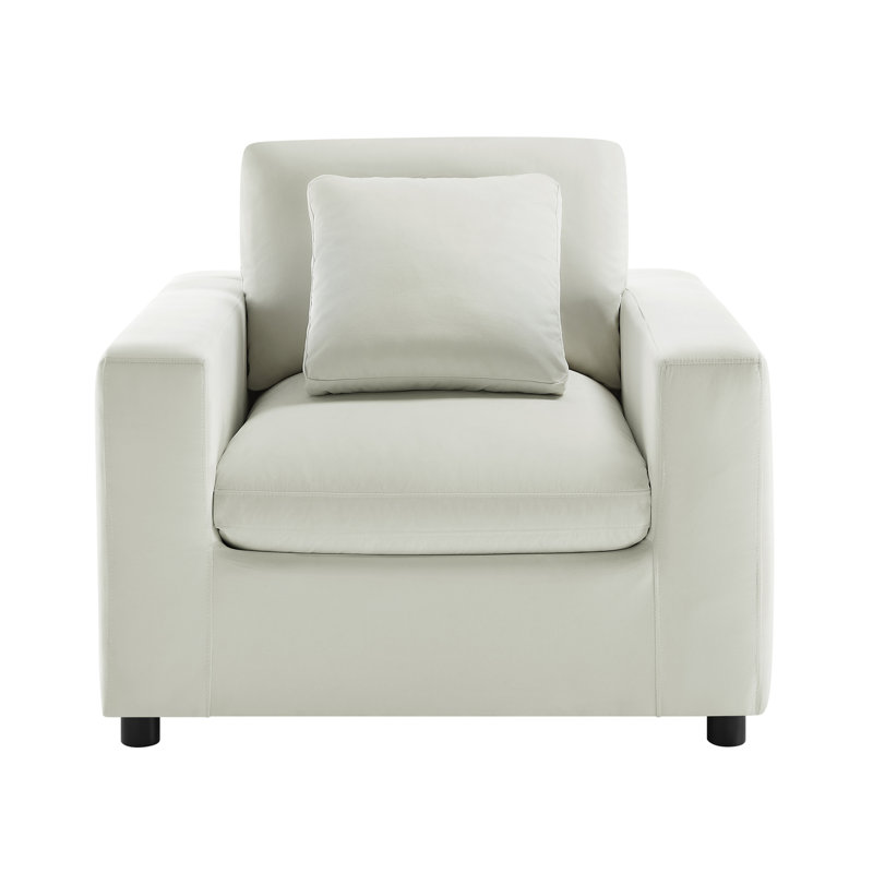 Fauteuil moderne, Ivoire ivoire