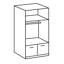 Osnabrock 2 Door Manufactured Wood Wardrobe