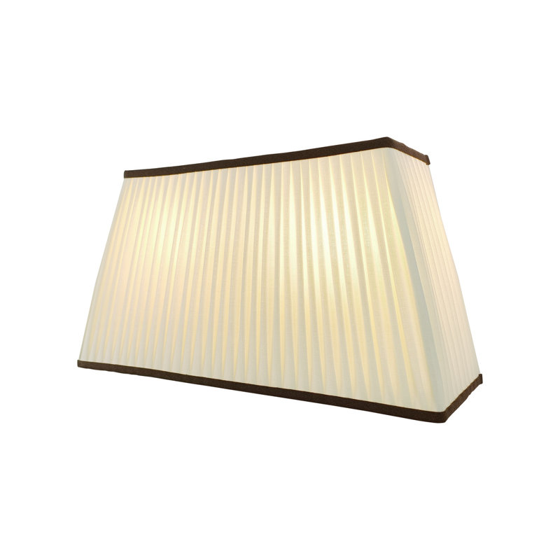 Amanda Lindroth Rectangle Flush Mounted Sconce, Brown