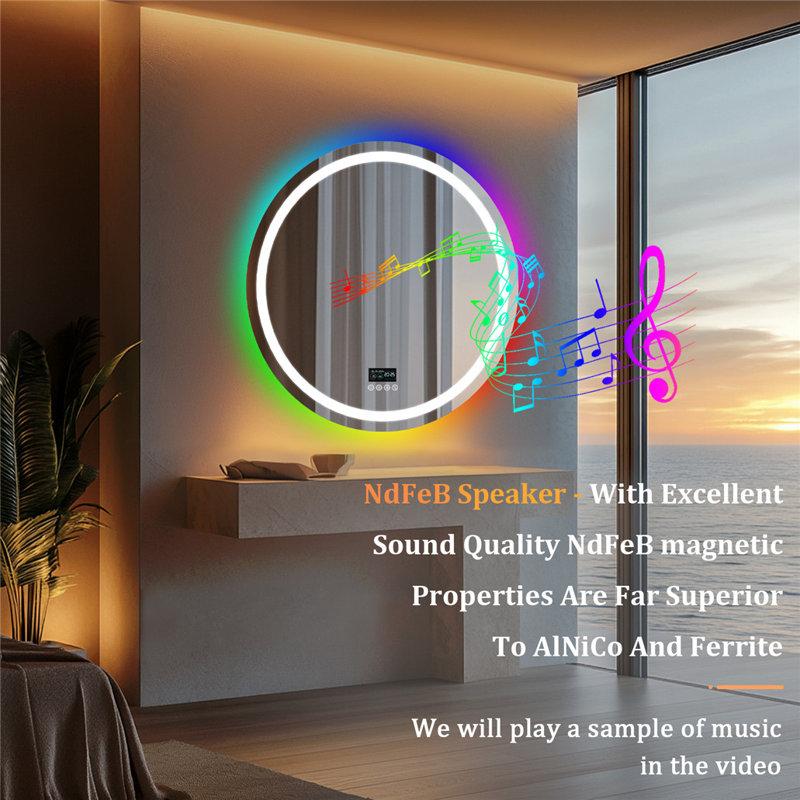 Courteau Round Mirror