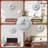 Elegant White Clock