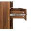 Armoire à vin moderne Hearthwood avec support à vin et rangement à 2 tiroirs