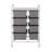 30.6'' H x 21.7'' W Utility Cart with Wheels