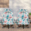Chaise de plage en aluminium avec dossier inclinable à 5 positions et porte-gobelet pour se détendre en plein air