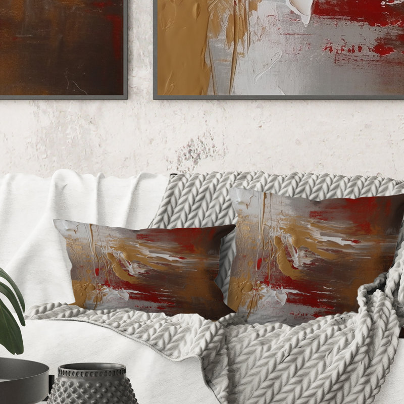 Coussin Cardinal Sin, 18" x 18"
