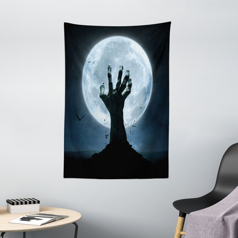 Tapisserie d'Halloween en polyester, H 60 po x l 40 po
