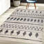 Tapis ivoire / gris Ganae-409693139