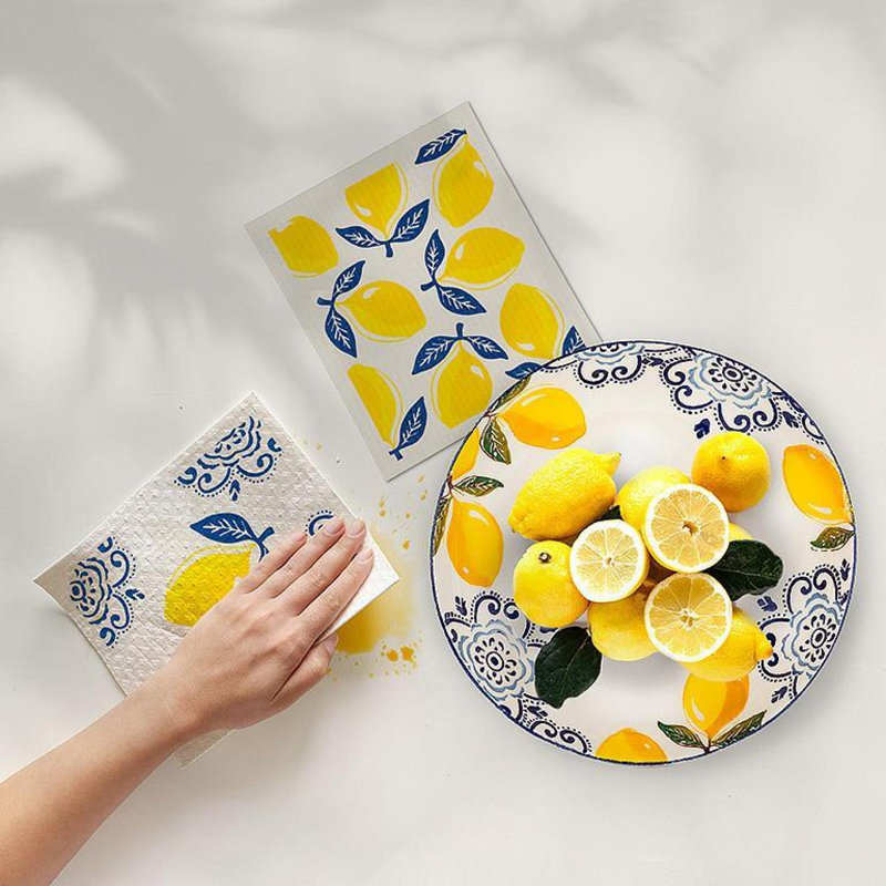 Lemon Dishcloth