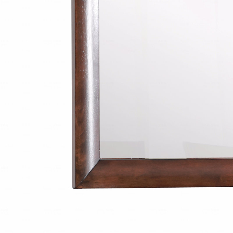 Miroir d'appoint Basic Basic, pour la décoration intérieure, Brun