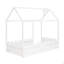 {Les lattes ne sont pas incluses} Structure de lit simple en bois avec clôture-124917347