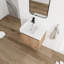 Meuble-lavabo simple 24 po avec plateau en résine