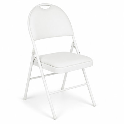 Faux Leather Banquet Folding Chair Folding Chair