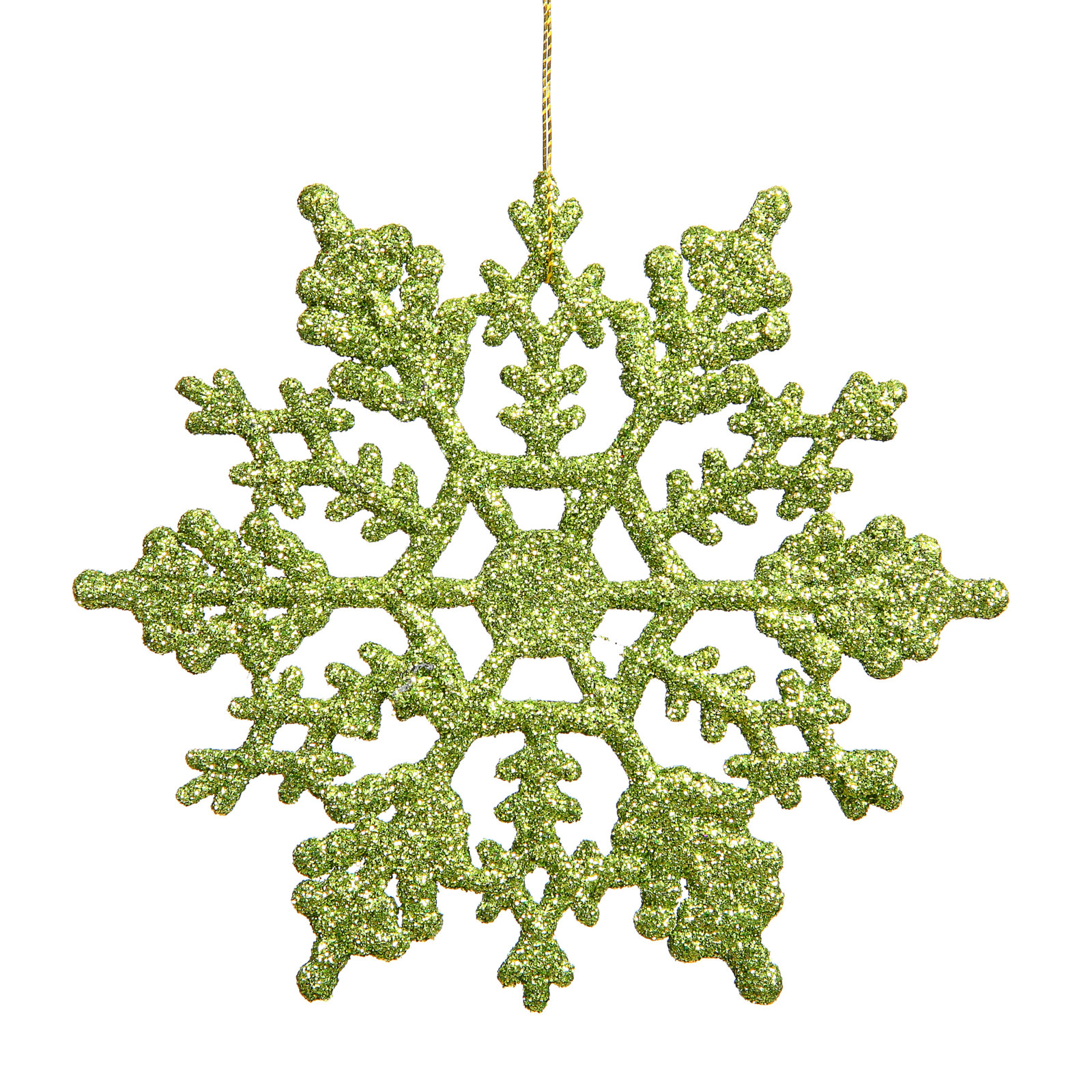 4" Shatterproof Holiday Ornament, Lime