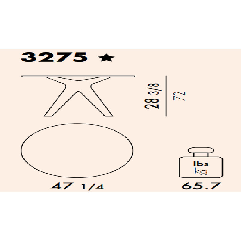 Sir Gio Round Glass Dining Table, Bronze, Transparent