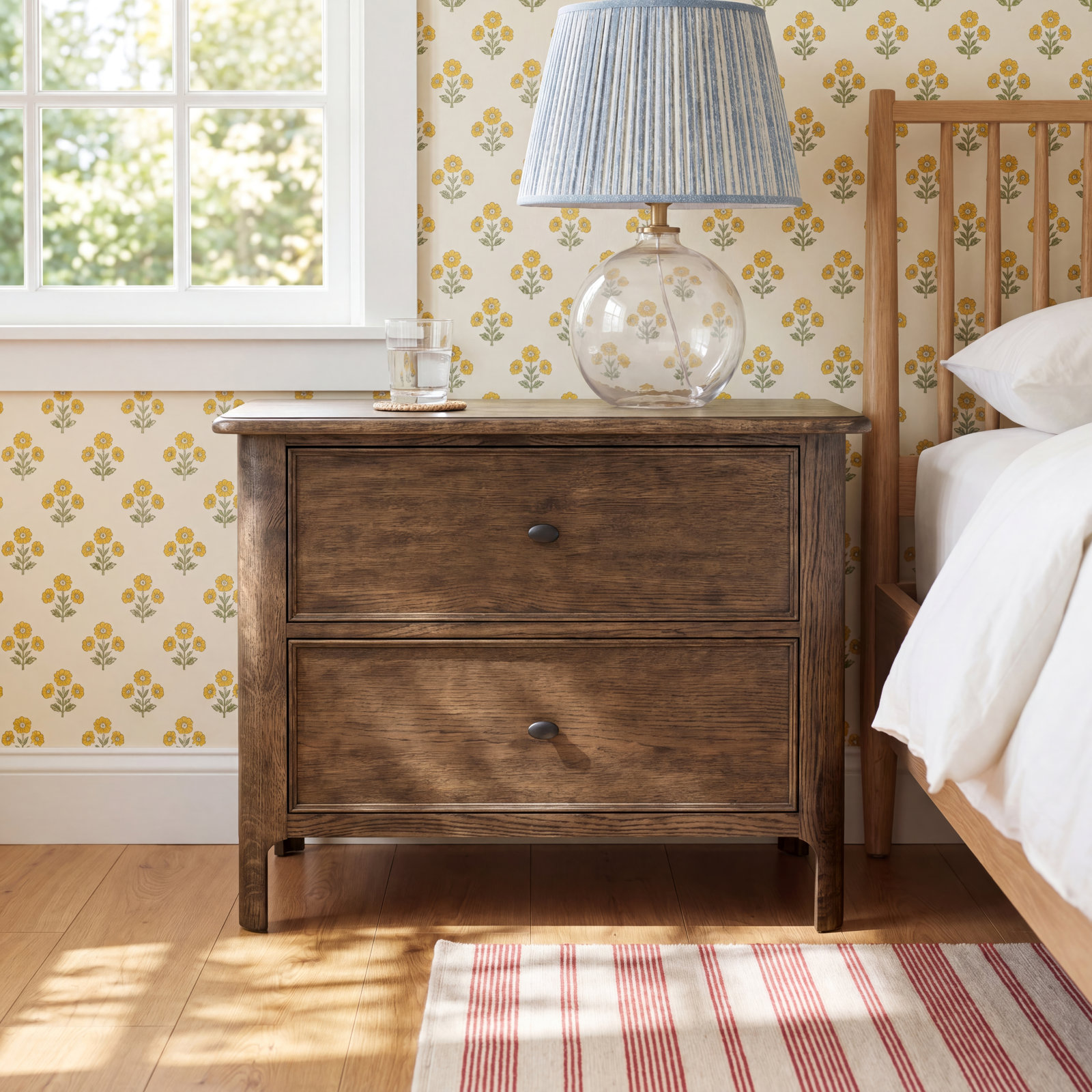 Alma Oak Nightstand