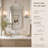 Airius Decorative Scalloped Bathroom Vanity Mirrors, Arched Wall Mirror-1559797669-1559797689
