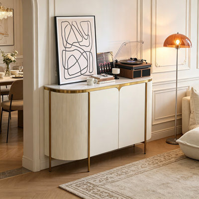 Buffet minimaliste à grande capacité de style italien