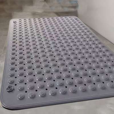 Bathroom nonslip Non-slip Bath Mat For Bathtub Shower, 27.6  X  15.8 Inches, Non-slip Bath Mat With Suction Cup And Water Hole Removal, Non-slip Bath Mat
