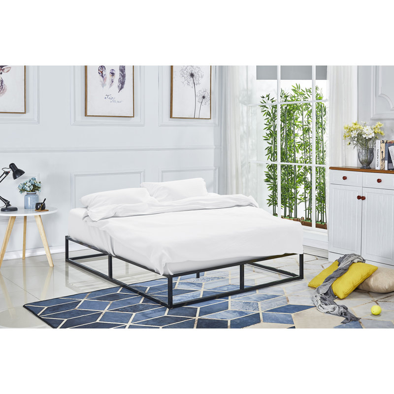 Lit plateforme Henar, Simple