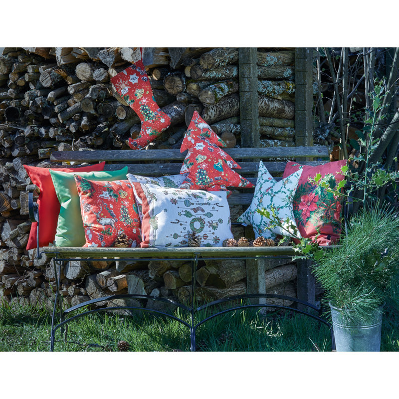 Novelty Cushion, Red