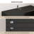 70.8'' H x 23.6'' W Standard Bookcase with 3 Drawers,Cabinet Doors and Open Shelves -293500947
