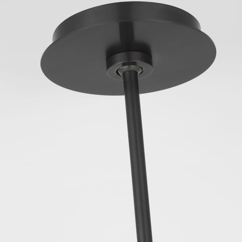 Kelly Wearstler Melange 48" Multi-Positional Chandelier with Alabaster, Bronze