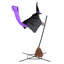 Annekristin 9 ft Animated Flying Witch Animatronic Halloween Decoration with Motion Sensor, Glowing Eyes & Spooky Sounds