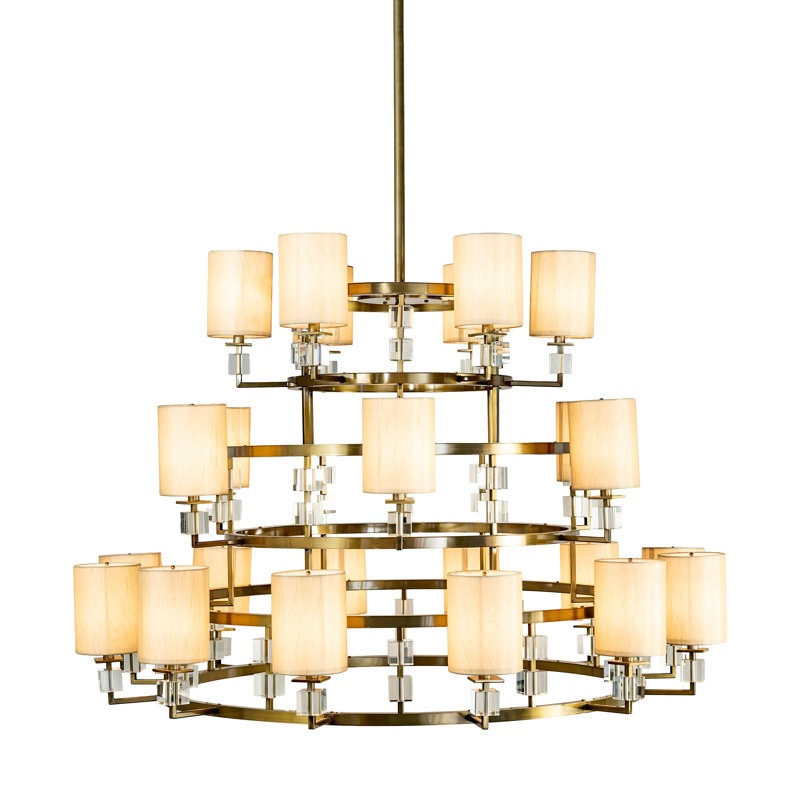 Montecito Ritz 24 - Light Chandelier