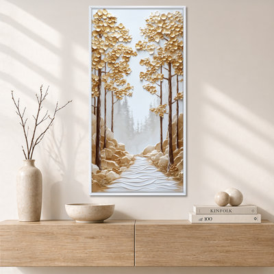 «Gold», impression sur toile