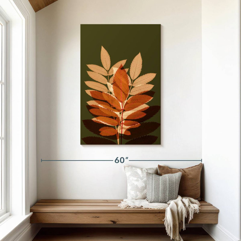 Harnek Fall Leaves II, 45" H x 30" W