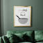 Toile encadrée de qualité supérieure «Lick the Bowl» - prête à être accrochée-731139732-731139731