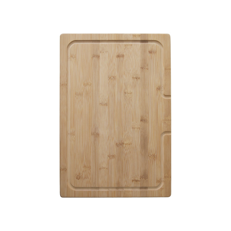 Stylish Core Bamboo Over the Sink Thick Strong Cutting Board with Juice Groove