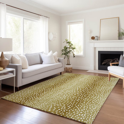 Premium Machine Washable Merilou AMF44 Gilded Rug