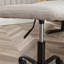 Mezaire Office Chair with Polyester Upholstered, Swivel, Adjustable Height, Wheels-858561073