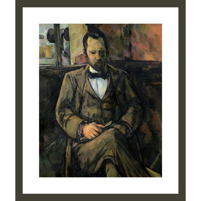Portrait d'Ambroise Vollard par Paul Cézanne, H 27,73 po x l 23,5 po