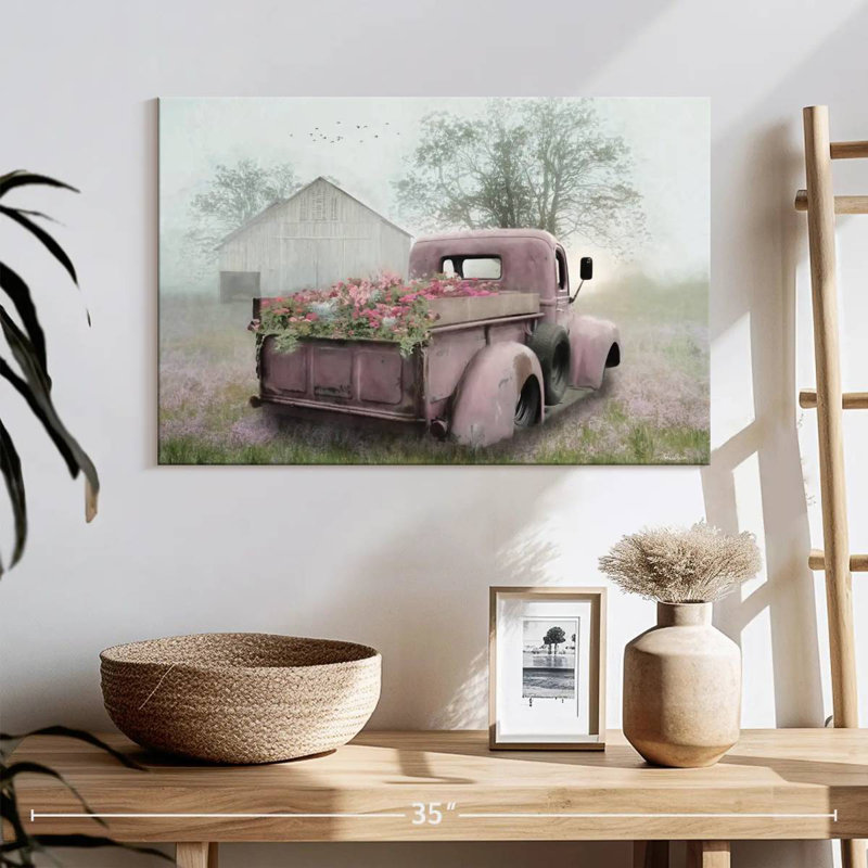 Camion rose Mehar, H 16 po x l 24 po