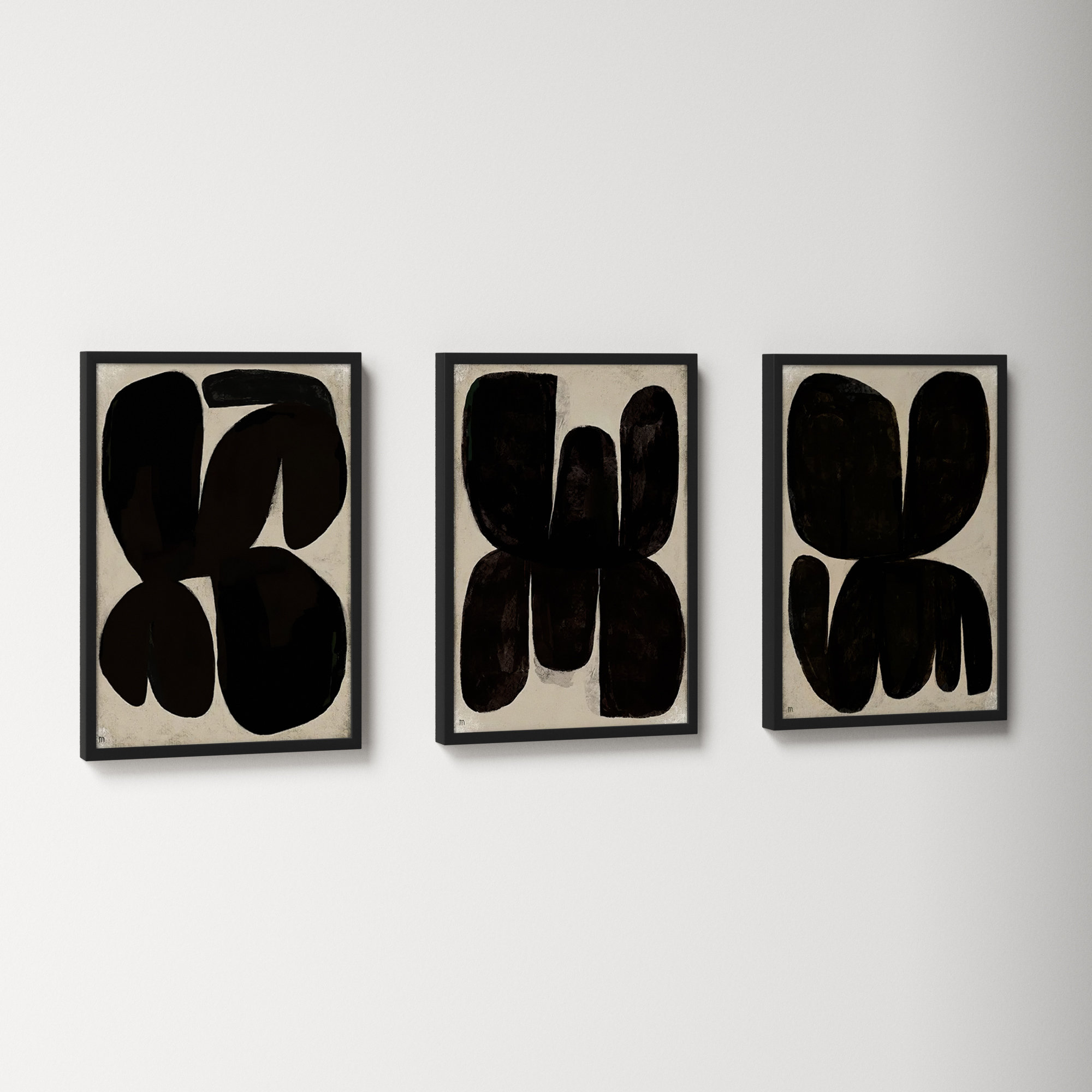 Night Butterfly by StudioM, Black, 20" H x 14" W x 1.25" D
