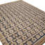 Rug & Kilim’S Scandinavian Inspired Gold Gray And Blue Wool Rug-57976323