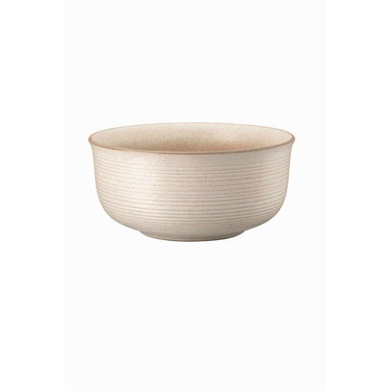 Nature Porcelain Serving Bowl, Sand/Beige