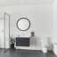 Robinet de salle de bain monobloc à un trou avec ensemble de drain Studio S-27853651